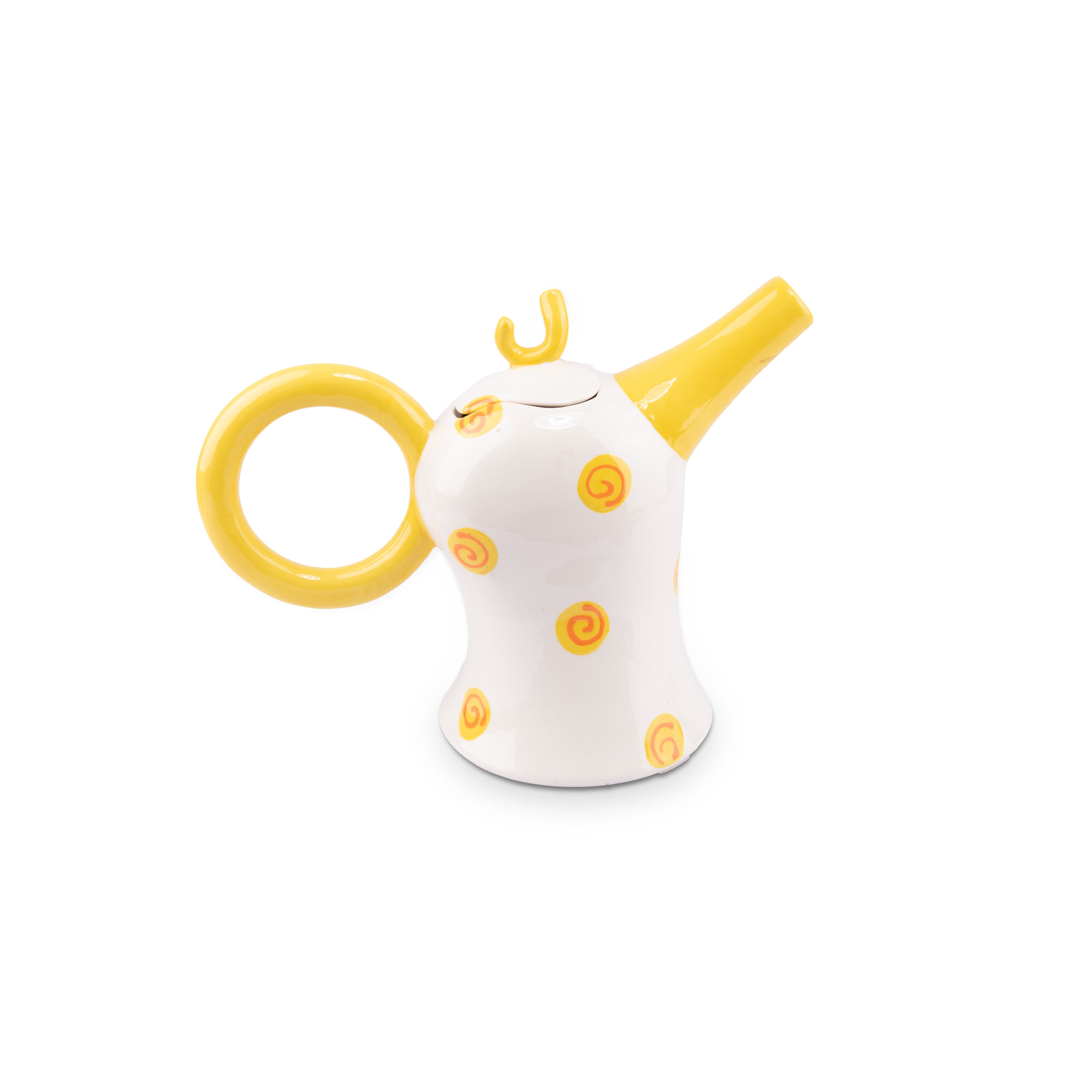 Idée Art Exclusive. Yellow Porcelain Jug. Large Size