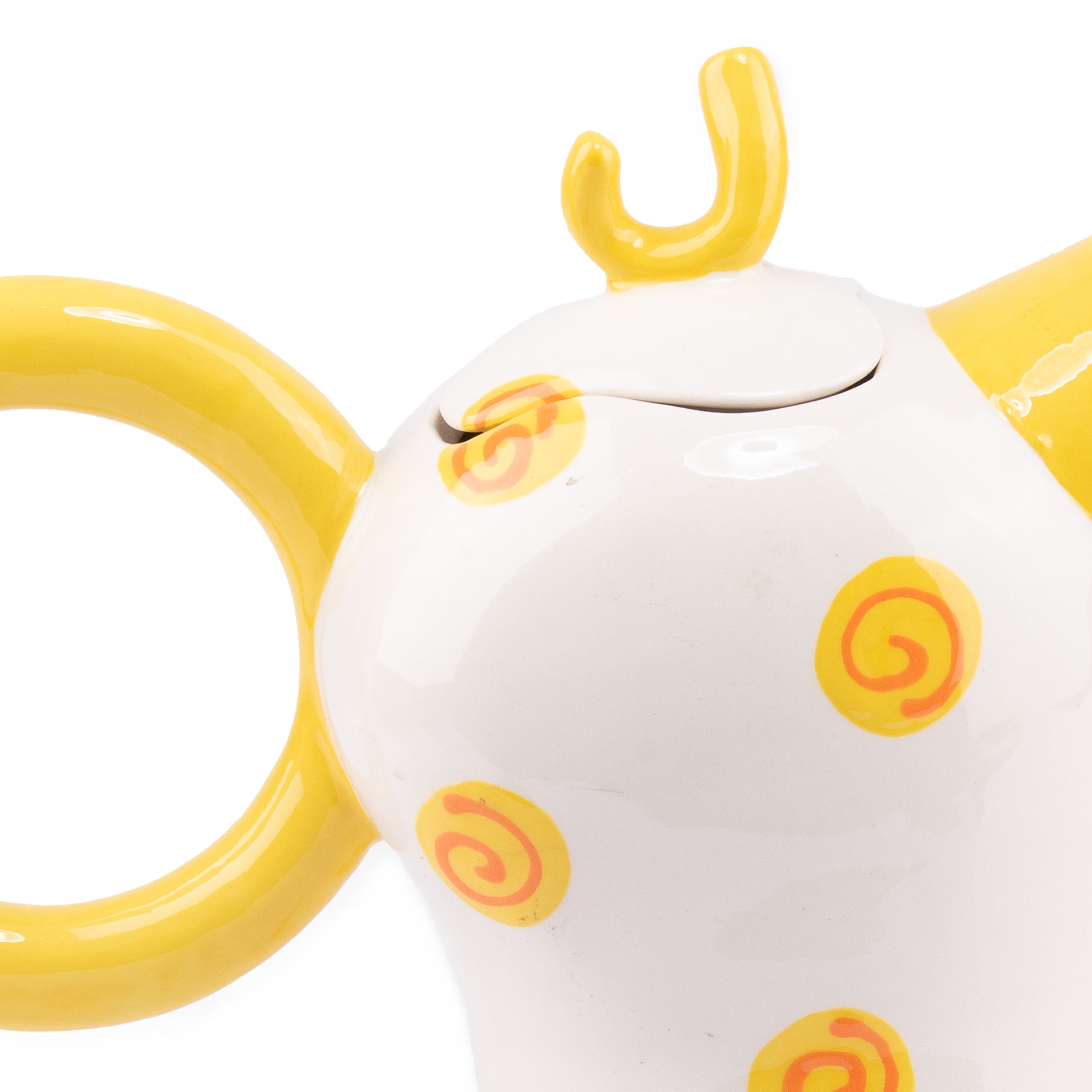 Idée Art Exclusive. Yellow Porcelain Jug. Large Size