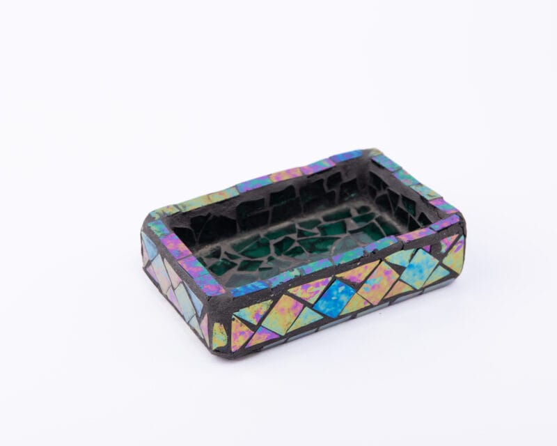 Idée Art Exclusive. Mosaic  Soap Dish. Small Size