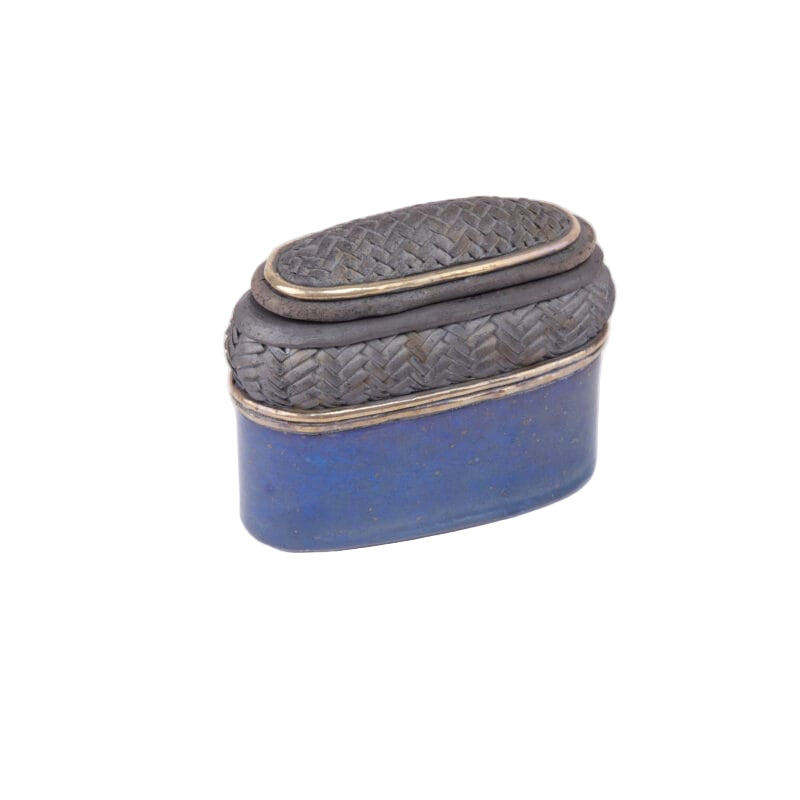 Idée Art Exclusive. Porcelain Box with Roman Design.