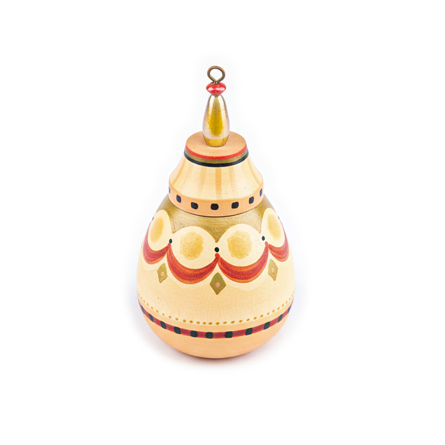 Idée Art Exclusive. Wooden Box Oval Shaped. Small Size