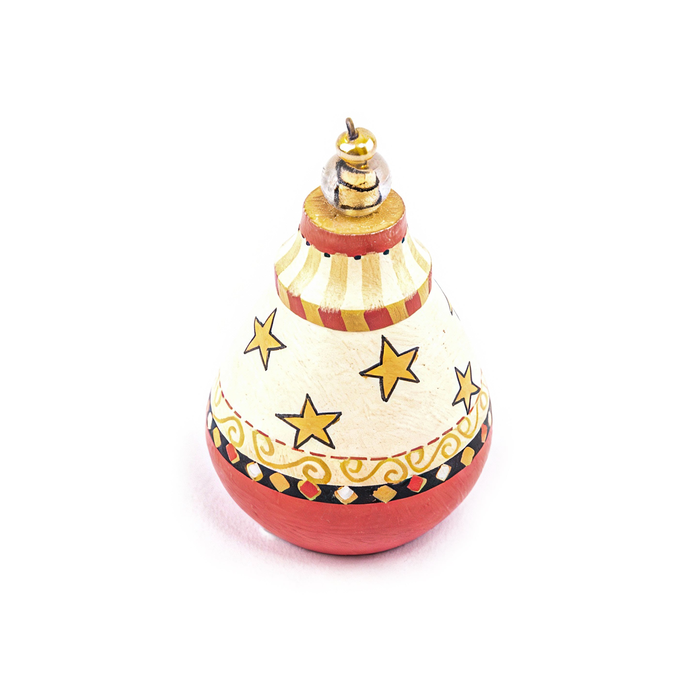 Idée Art Exclusive. Wooden Box with Stars Design. Small Size