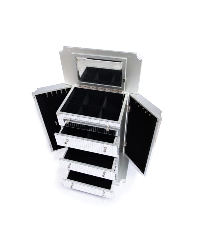 Idée Art Exclusive. Mirrored Jewellery Cabinet. Large Size