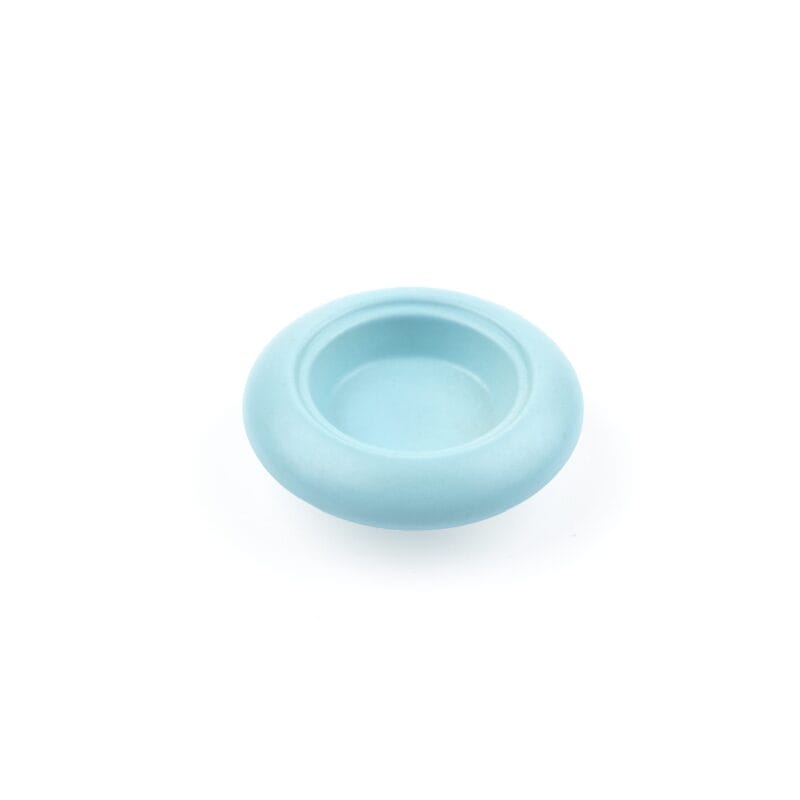 Idée Art Exclusive. Blue Porcelain Ashtray. Medium Size