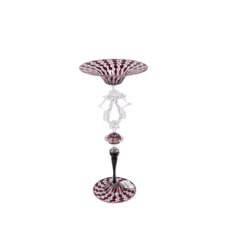 Idée Art Exclusive. Murano Glass Decorative Plate. Large Size