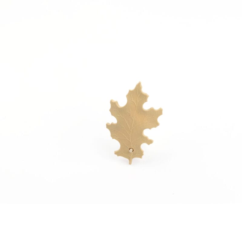 Idée Art Exclusive. Oak Leaf Shaped Wall Lamp. Small Size