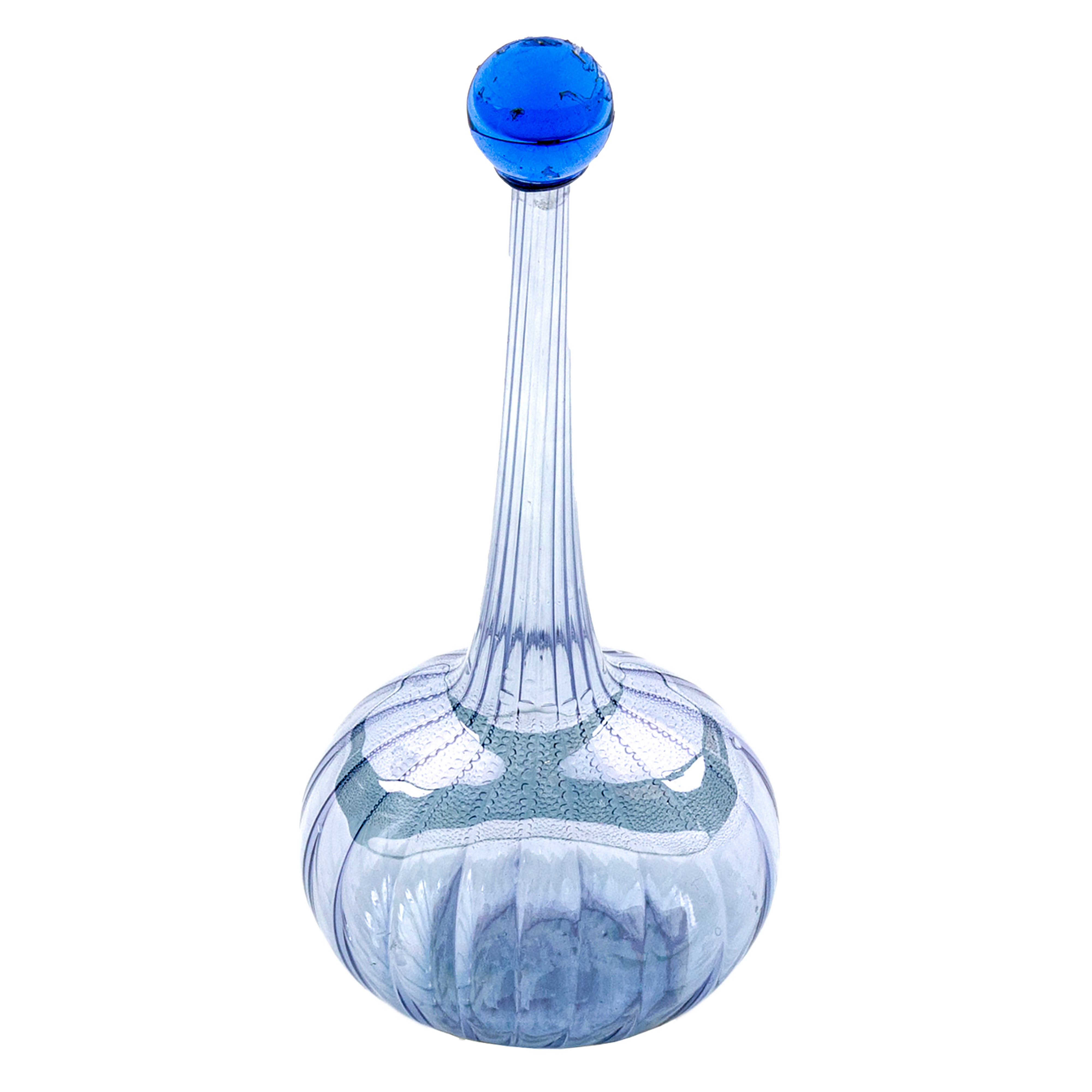 Idée Art Exclusive. Blue Glass Perfume Bottle. 120 ML