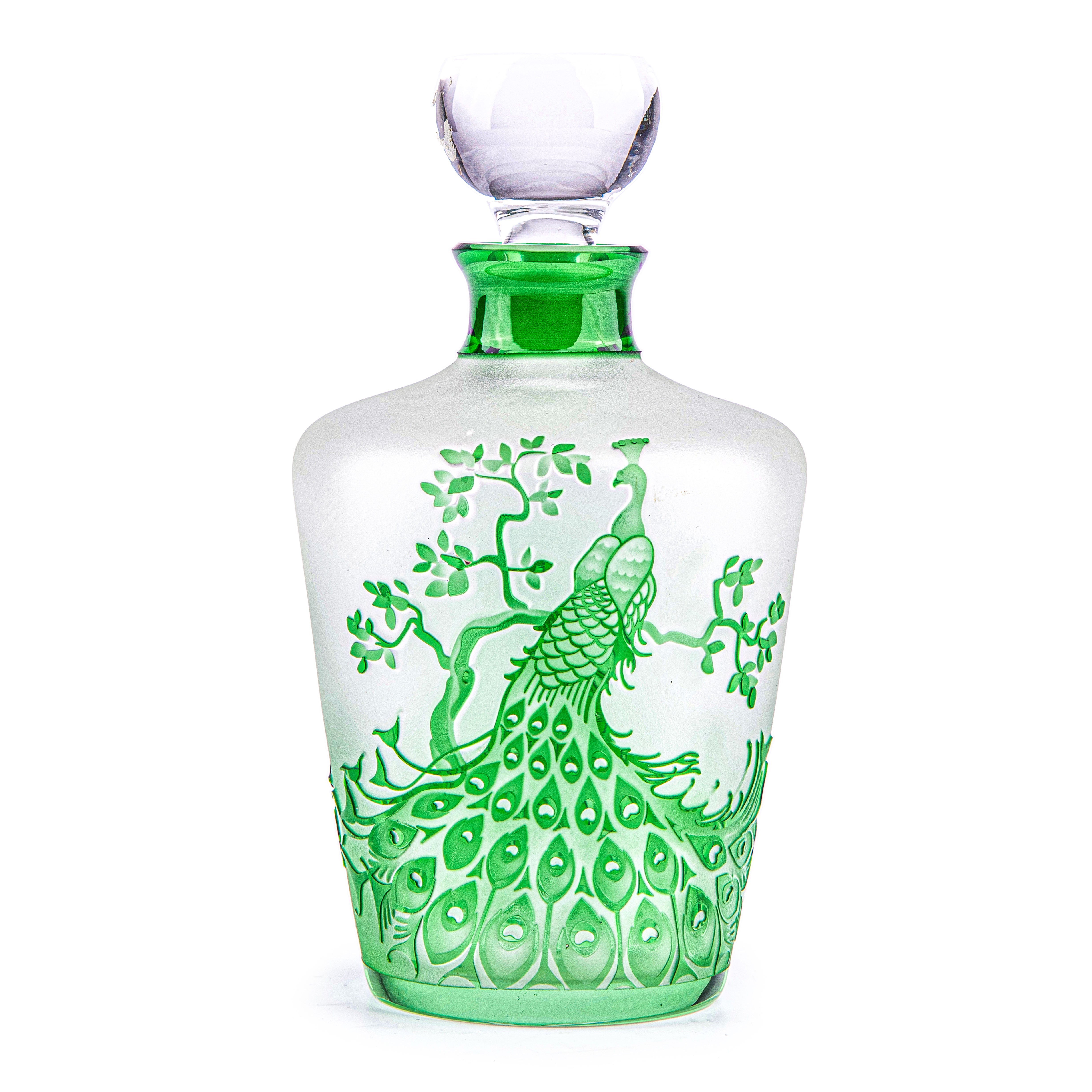 Idée Art Exclusive. Handmade Perfume Bottle with Czech Crystal. 235 ml