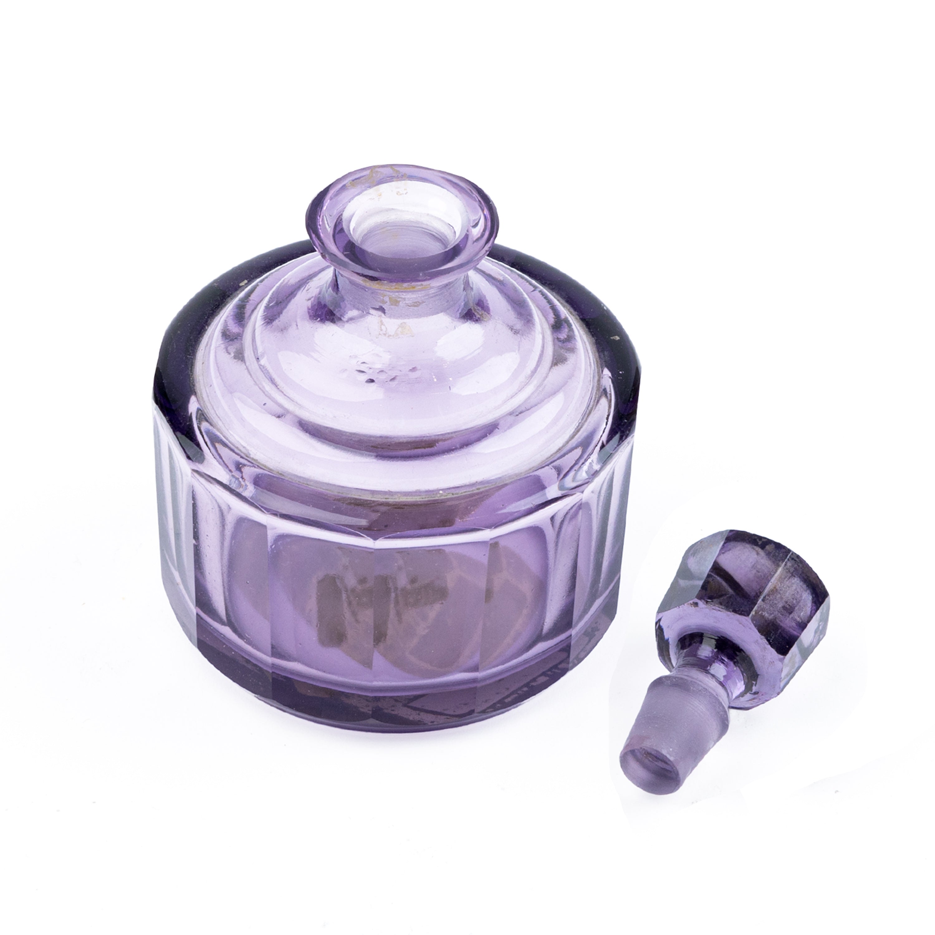 Idée Art Exclusive. Purple Glass Perfume Bottle. 190 ML