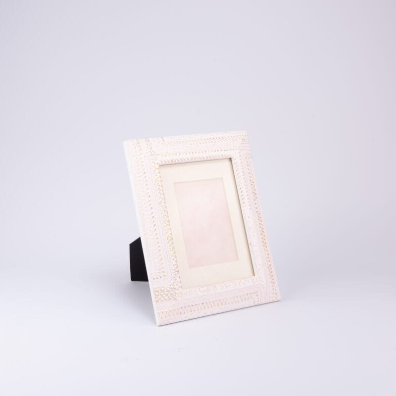 Idée Art Exclusive. Jewelled Wooden Picture Frame. Medium Size