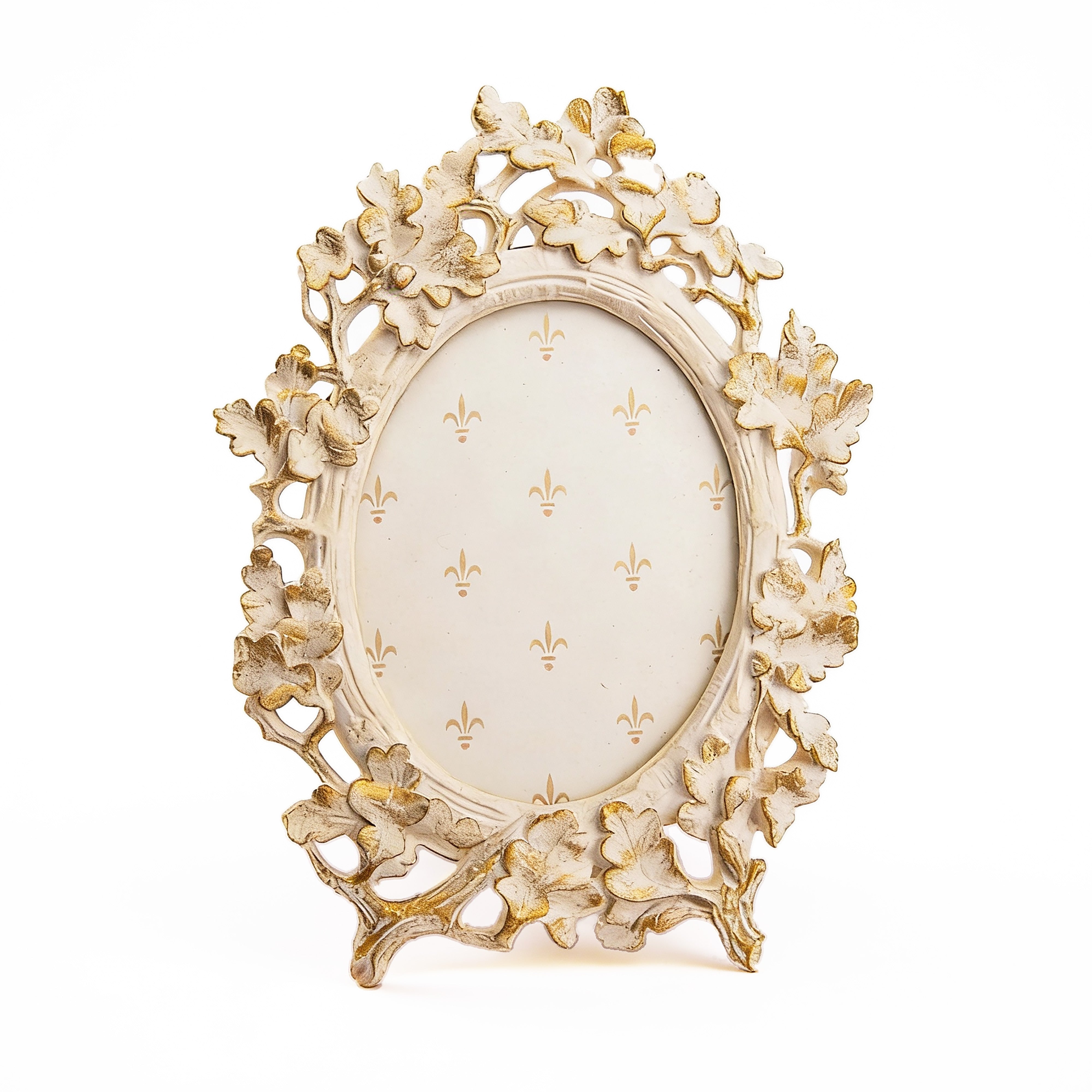 Idée Art Exclusive. Oval Wooden Picture Frame. Medium Size