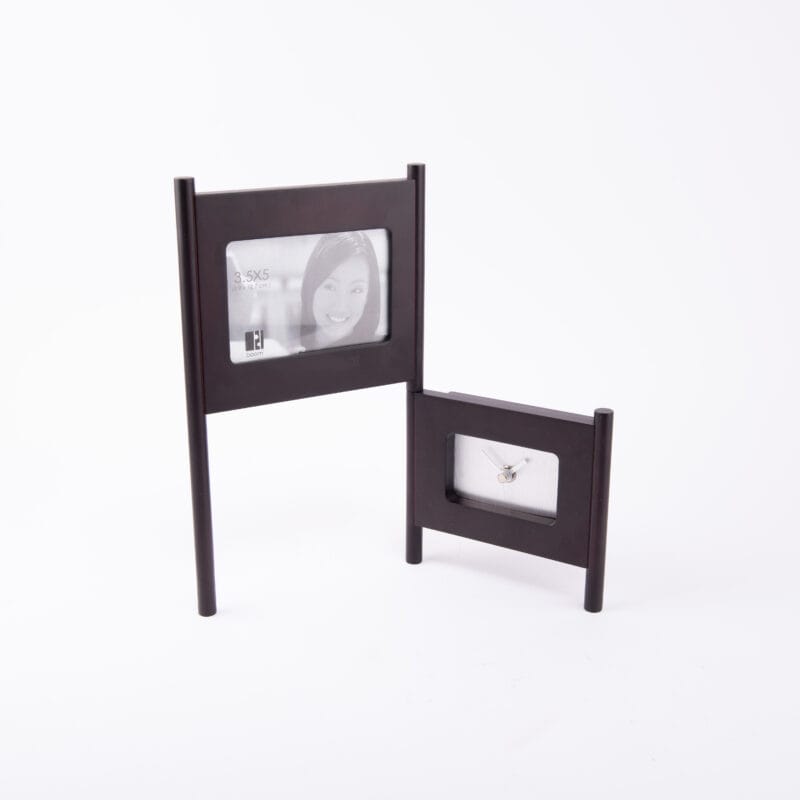 Idée Art Exclusive. Picture Frame & Clock. Large Size