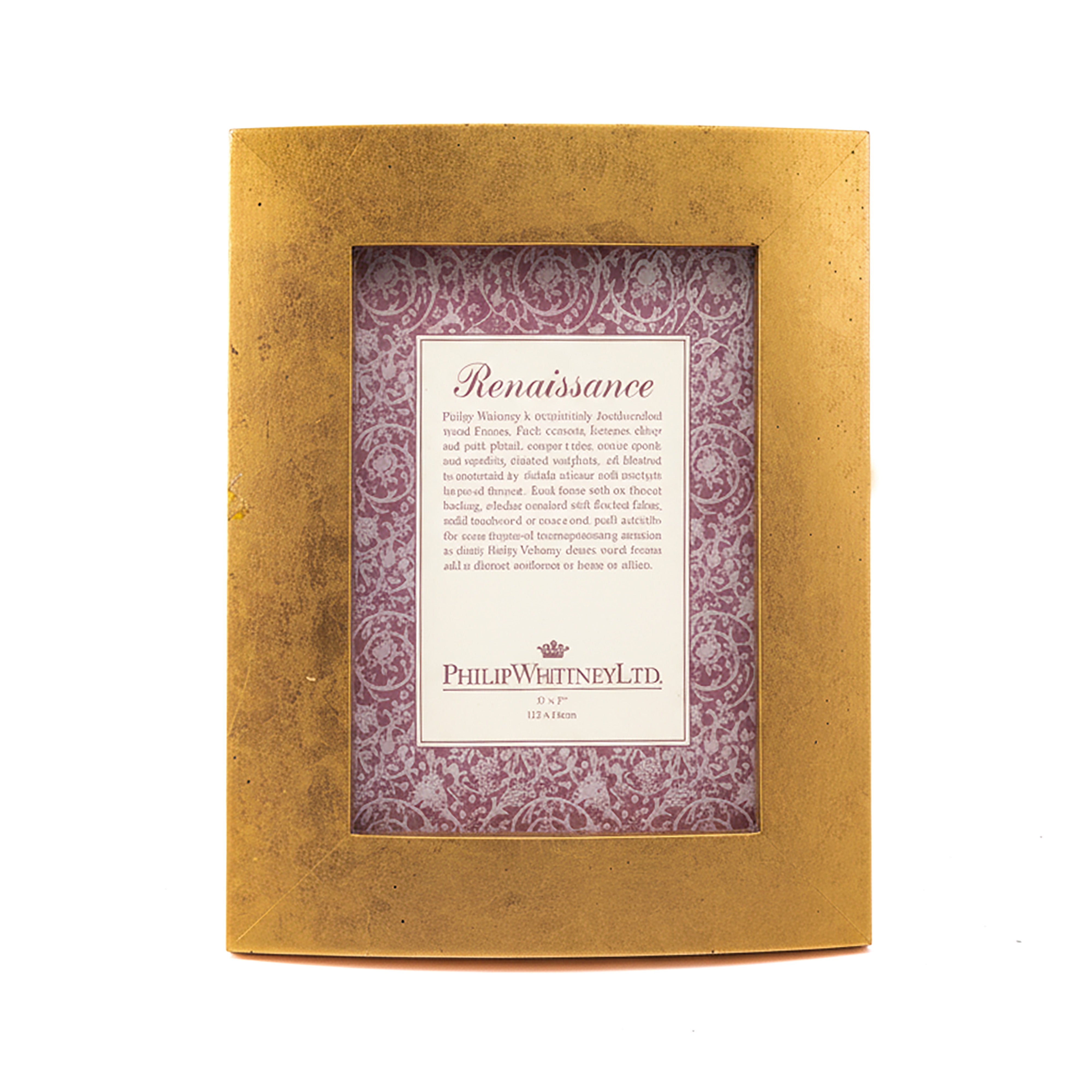 Idée Art Exclusive. Golden Picture Frame. Medium Size