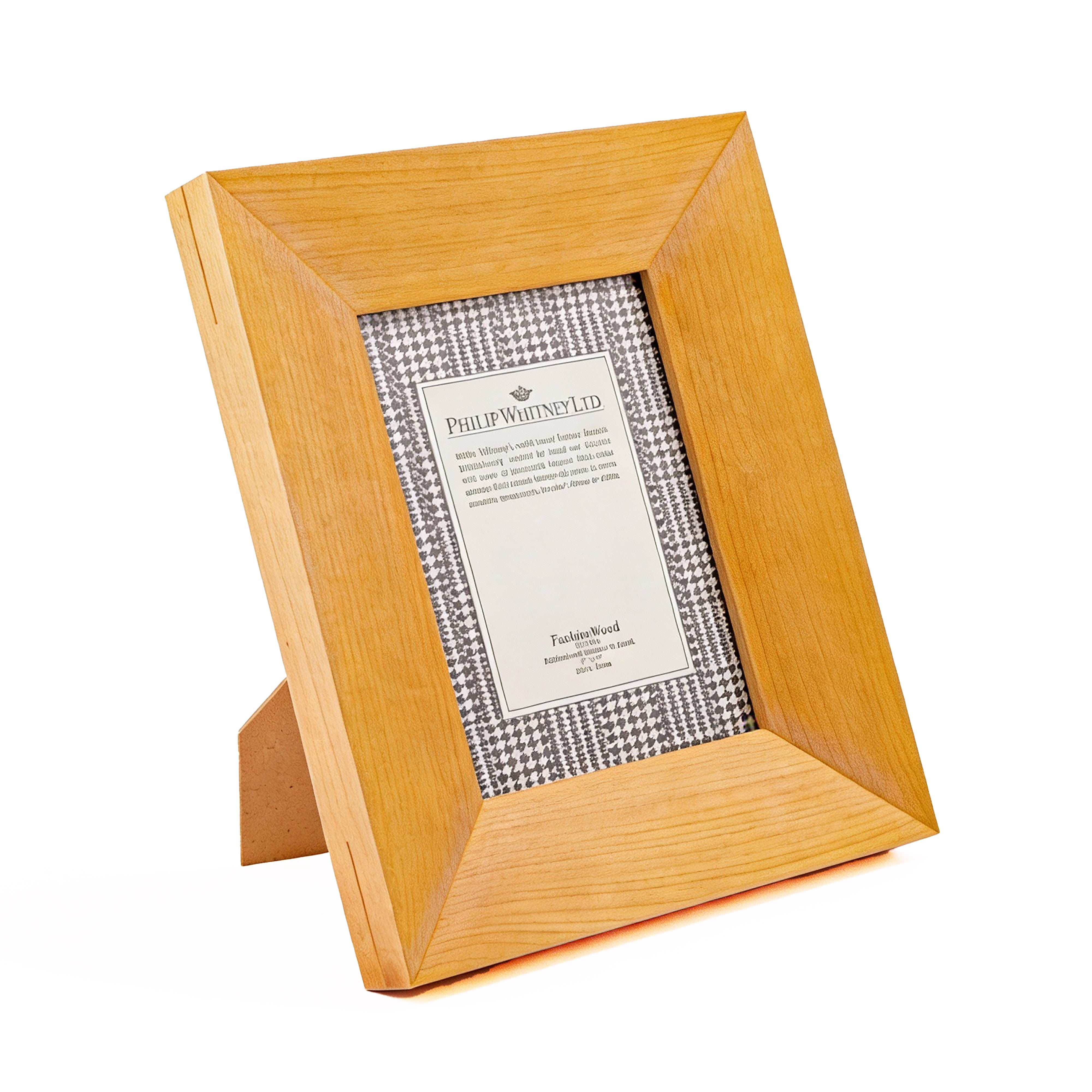 Idée Art Exclusive. Natural Wood Picture Frame. Medium Size