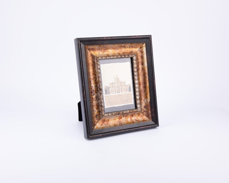 Idée Art Exclusive. Black & Gold Wooden Picture Frame. Medium Size