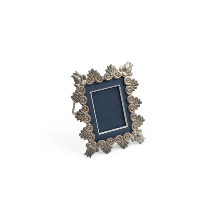 Idée Art Exclusive. Gold-Plated Metal Florentine Photo Frame. Medium Size