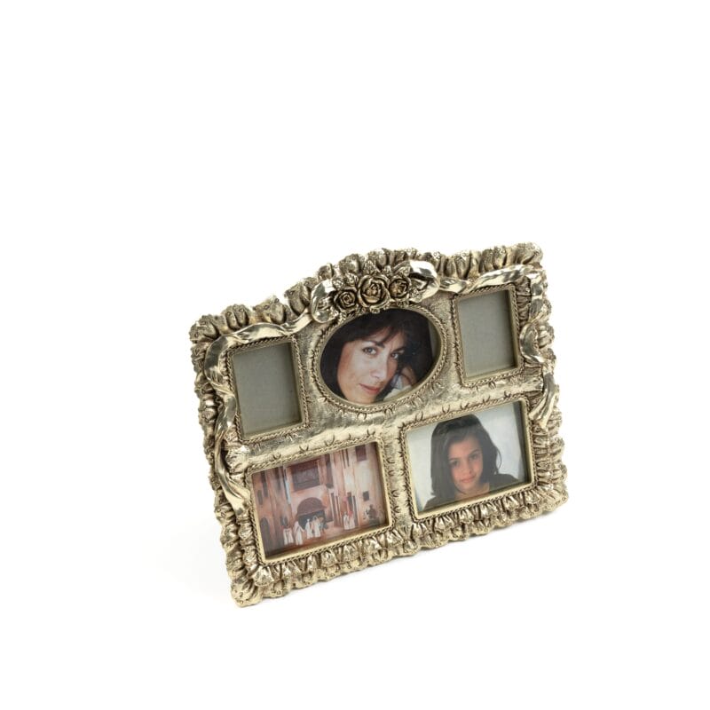 Idée Art Exclusive. Gold Picture Frame Holds 6 Pictures. Large Size