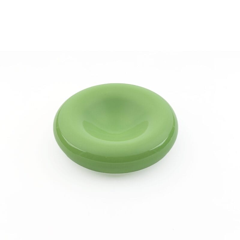 Idée Art Exclusive. Green Porcelain Ashtray. Medium Size