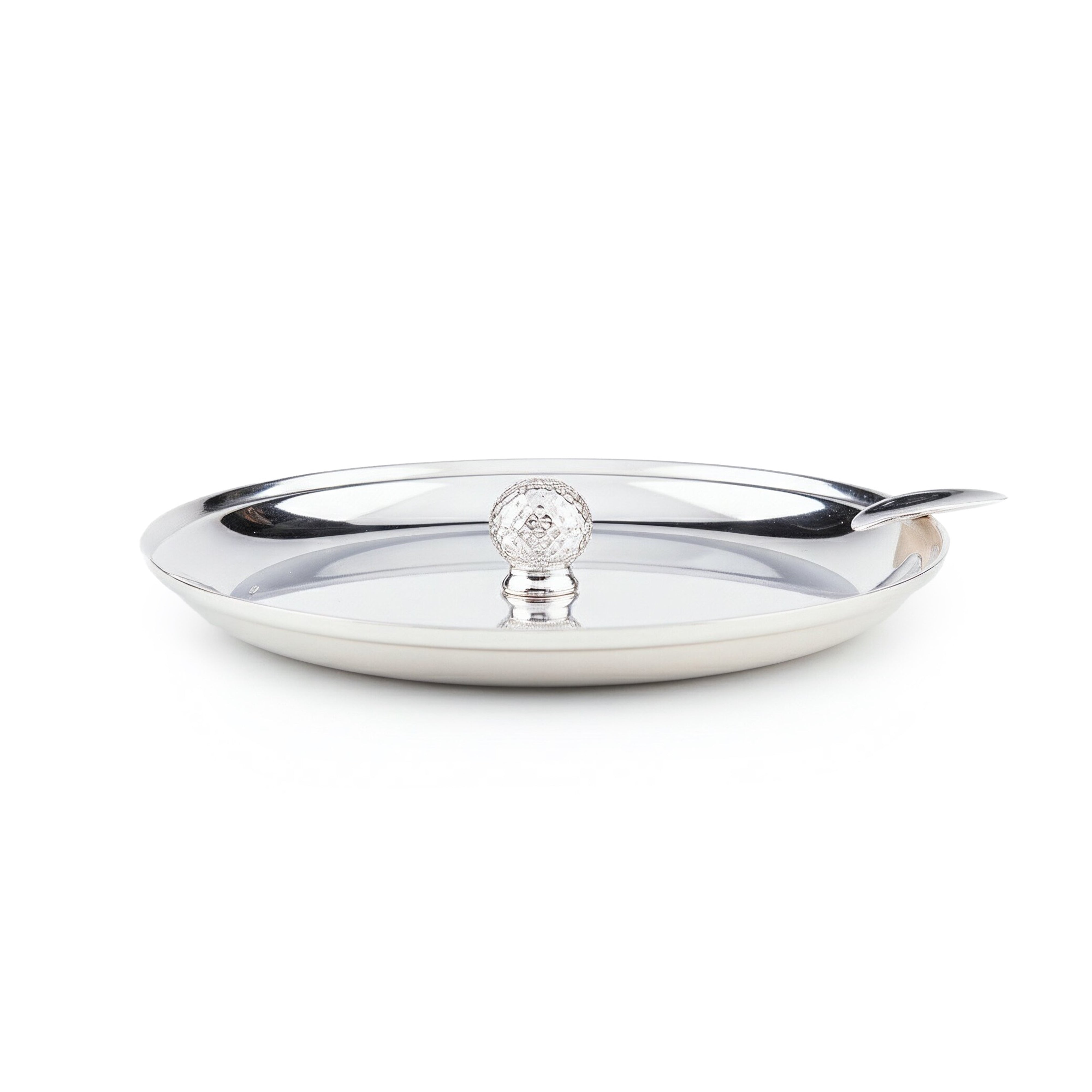 Idée Art Exclusive. Silver Ashtray. Small Size