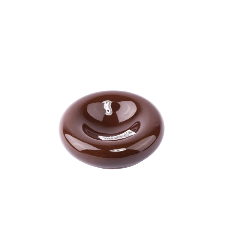 Idée Art Exclusive. Brown Porcelain Ashtray. Small Size