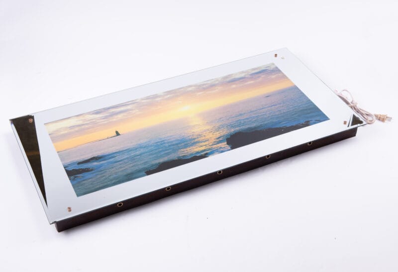 Idée Art Exclusive. Sunset Illuminated Tableau. Large size