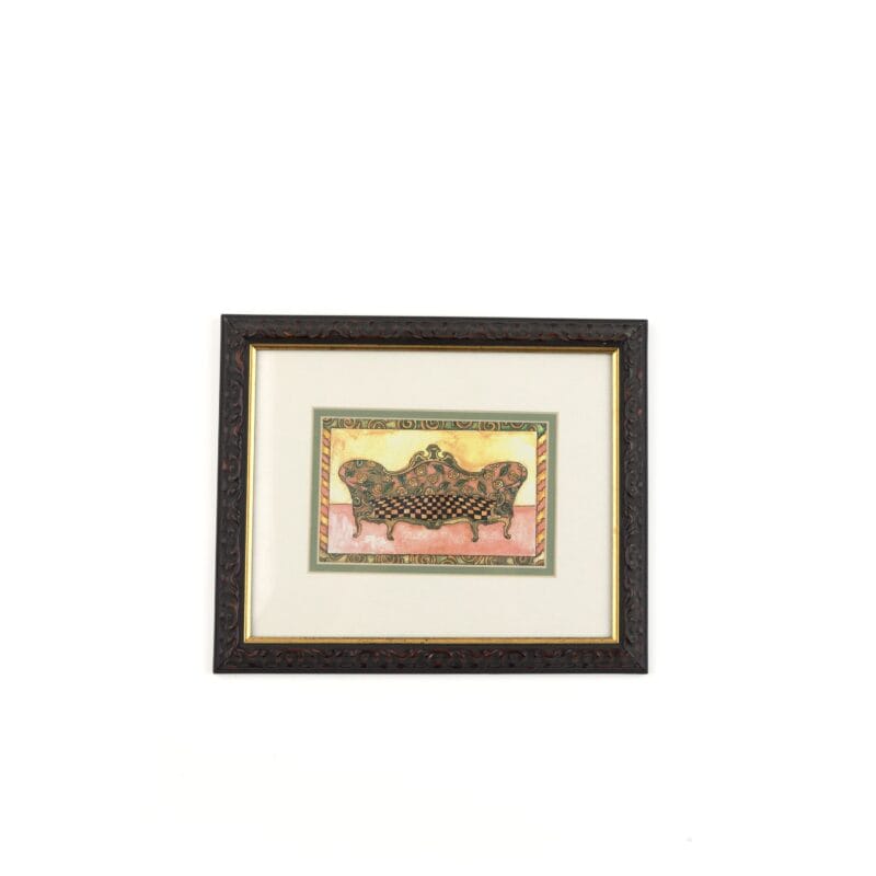 Idée Art Exclusive. Tableau with Sofa Illustration. Large Size