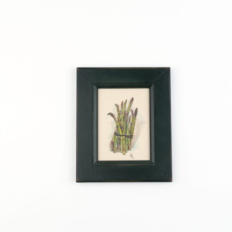 Idée Art Exclusive. Tableau with Asparagus Illustration. Medium Size
