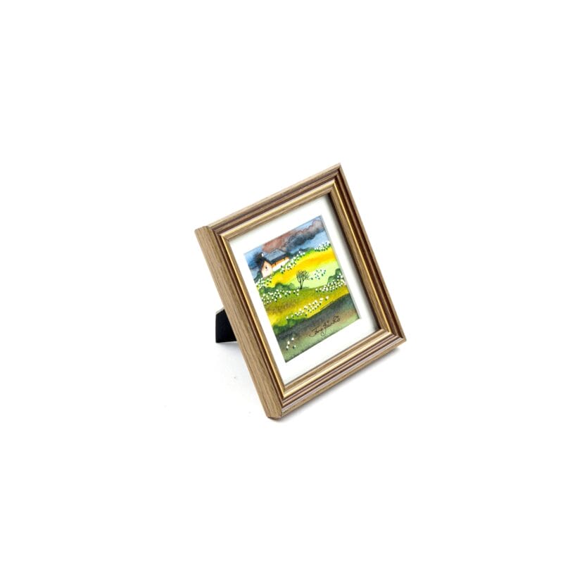 Idée Art Exclusive. Tableau with Countryside Illustration. Small Size