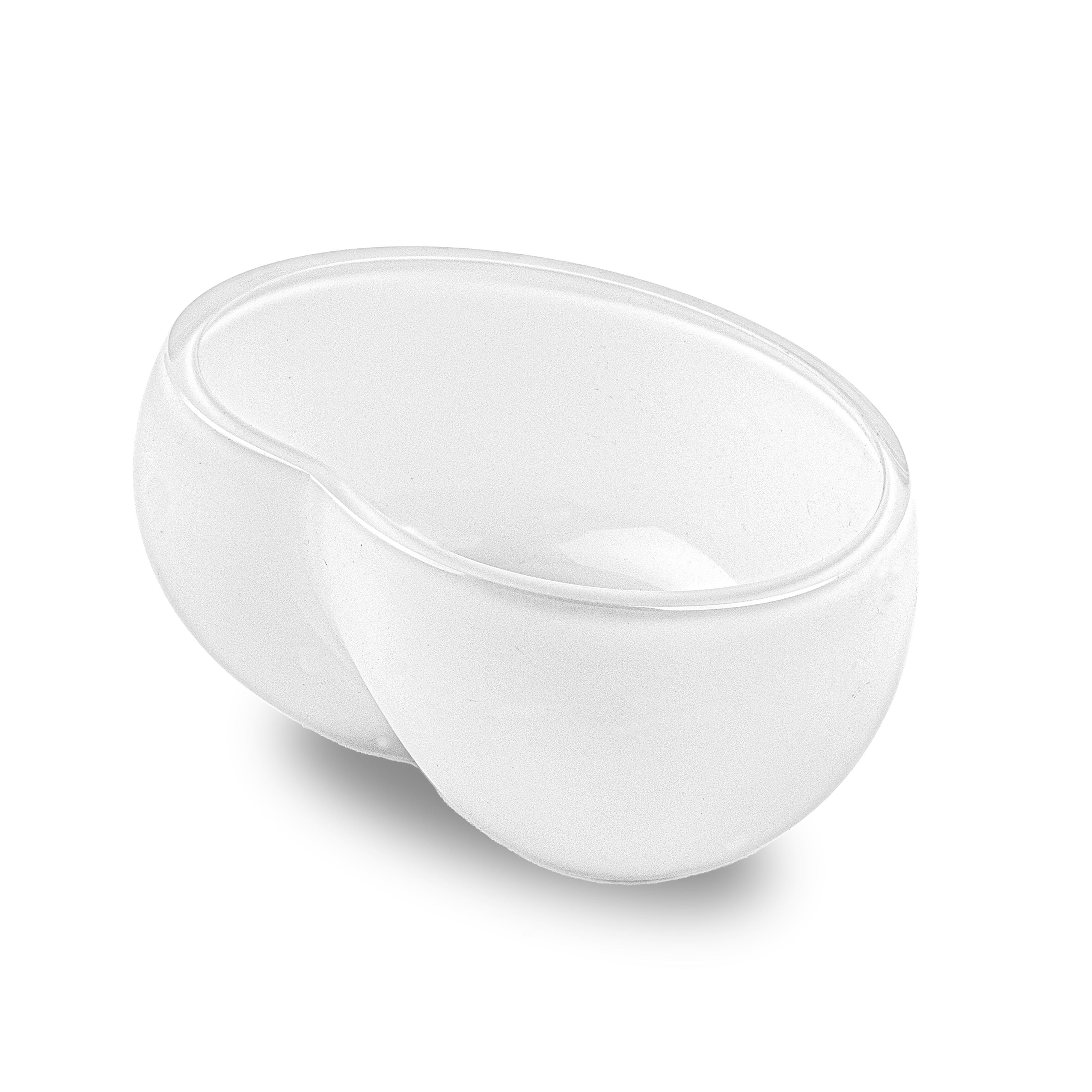 Idée Art Exclusive. Frosted Crystal Bowl. Medium Size