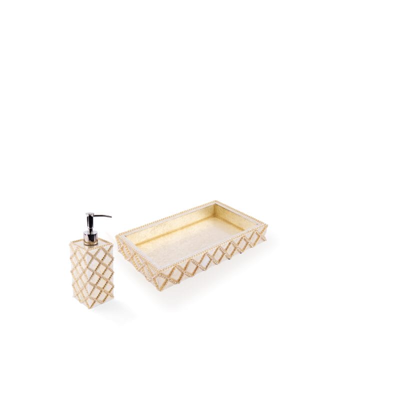 Mike + Ally. Bathroom Accessories Set.