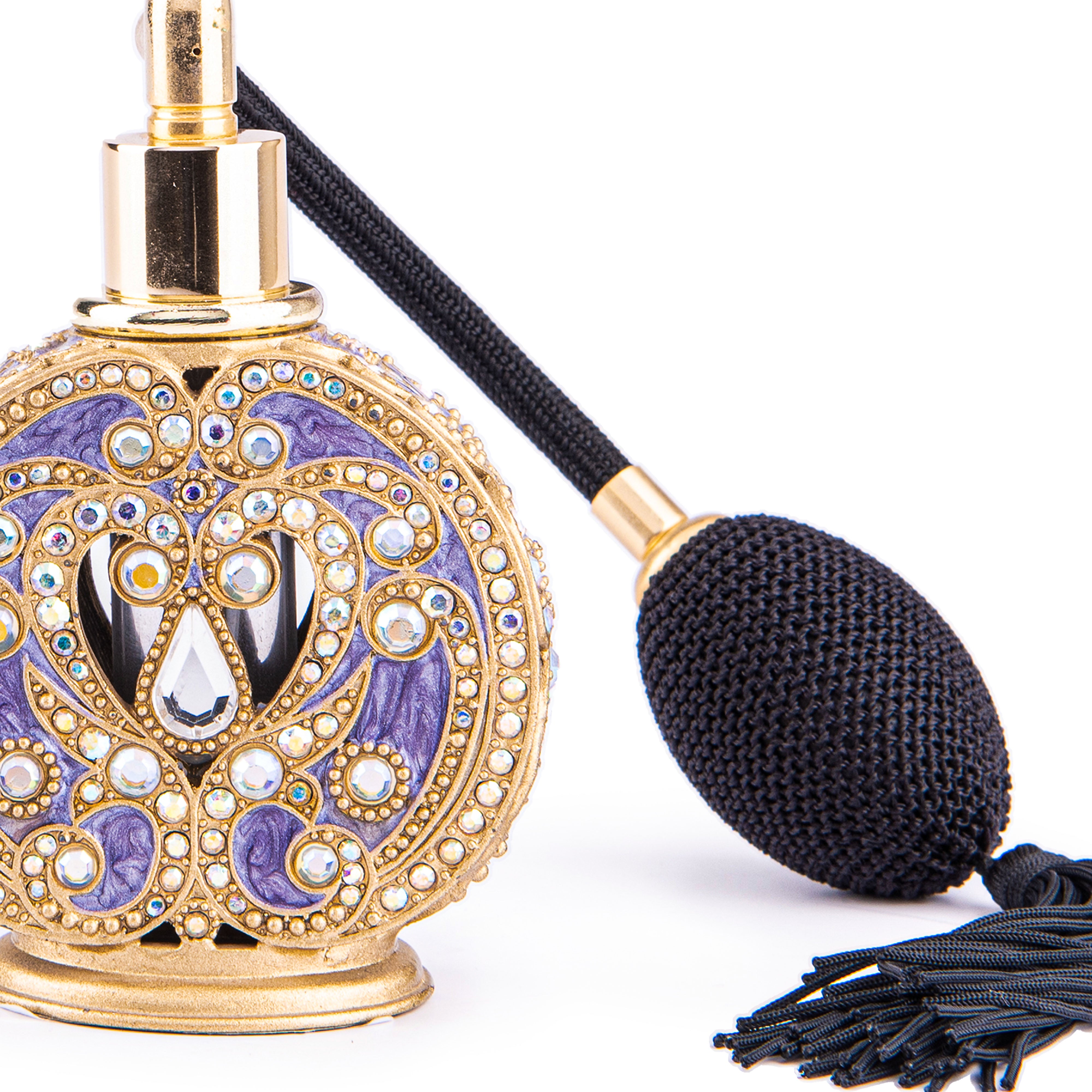 Ashleigh Manor. Capri Purple Perfume Bottle. 10 ML