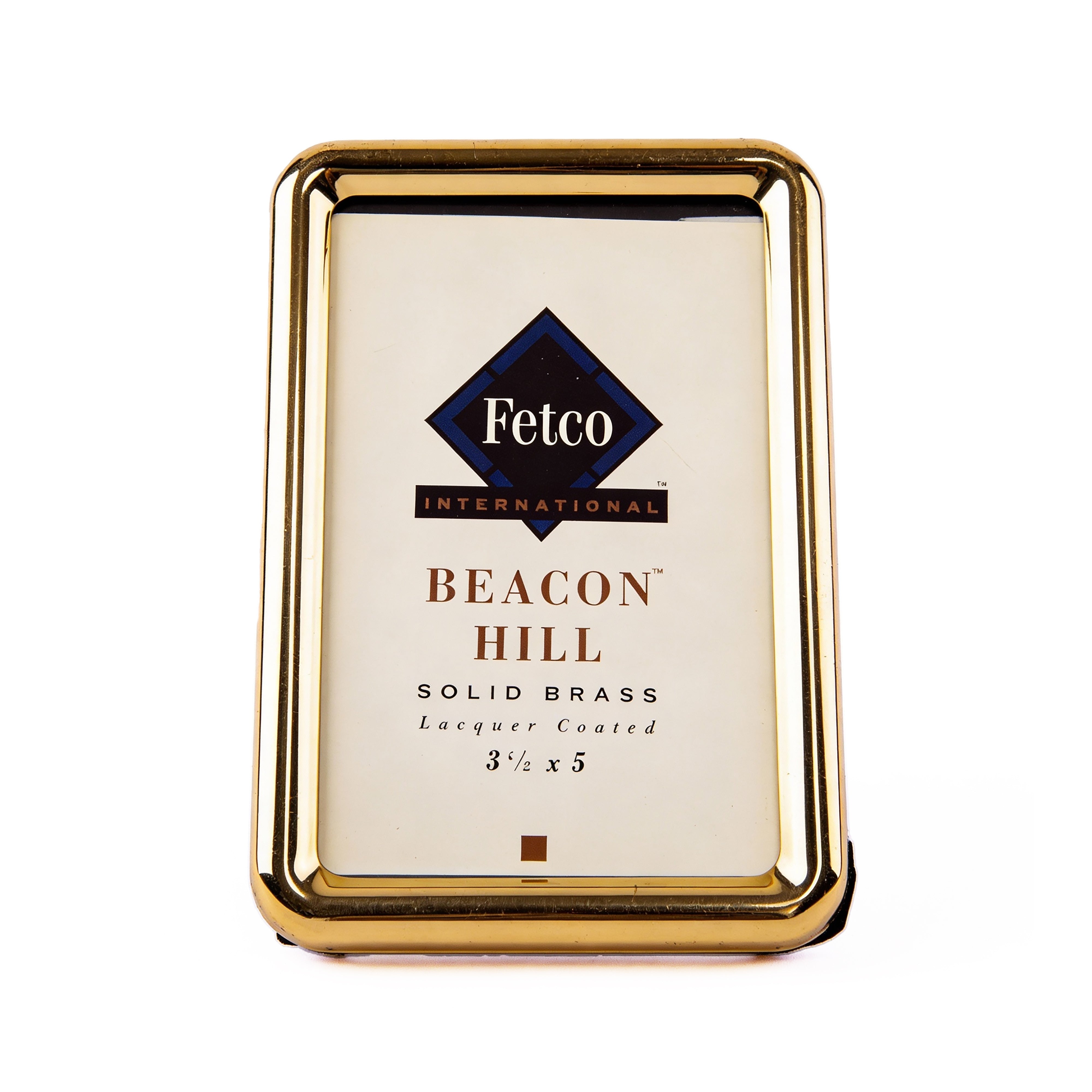 Fetco Frames. Gold Metal Picture Frame. Small Size.