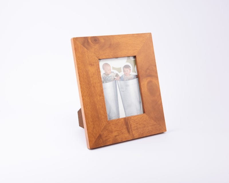 Fetco Frames. Light Brown Wooden Picture Frame. Large Size