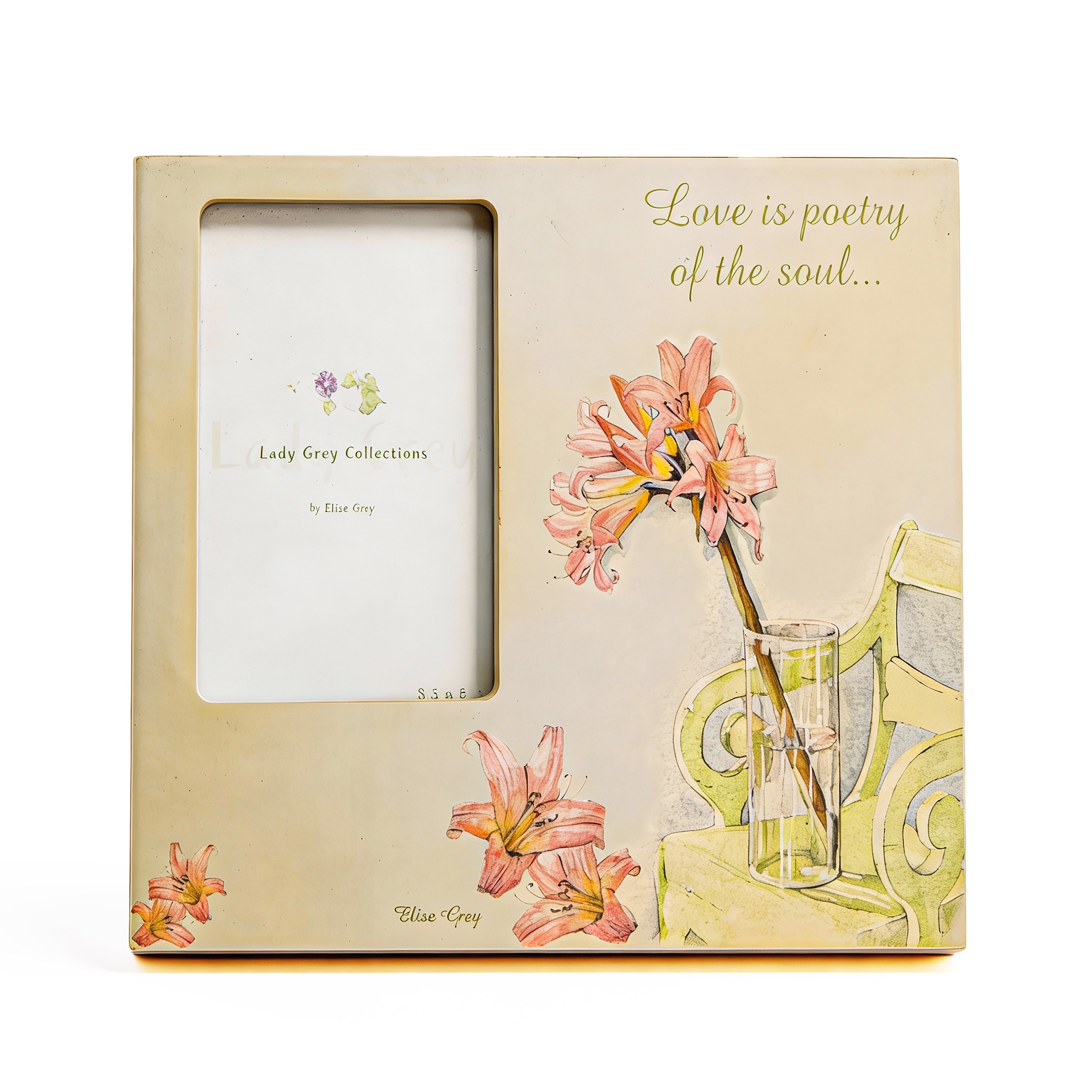 Fetco Frames. Green Picture Frame. Medium Size