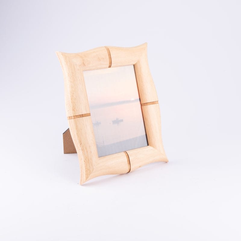Fetco Frames. Beige Wooden Picture Frame. Large Size