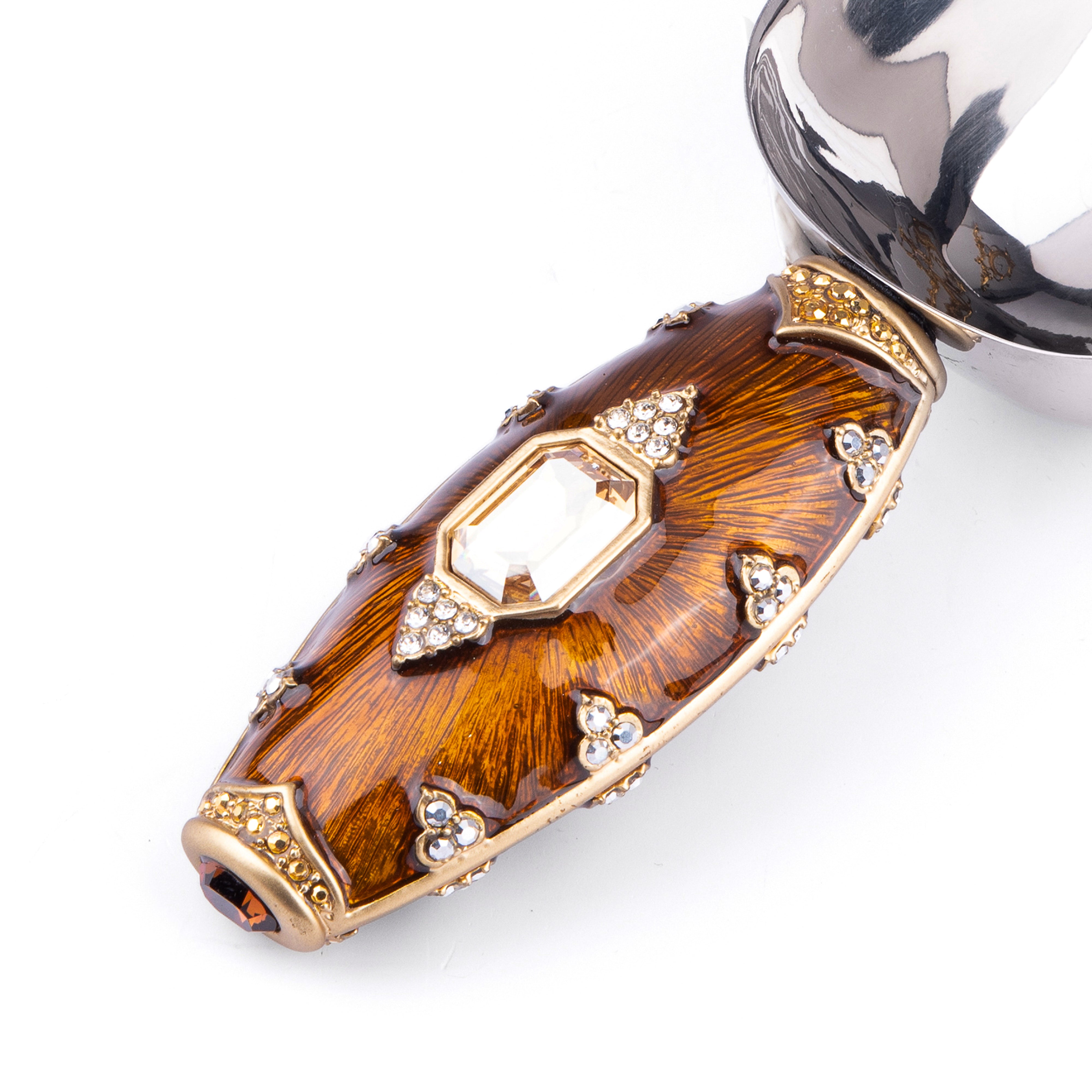 Jay Strongwater. Hattie Faceted Ice Scoop. Medium Size