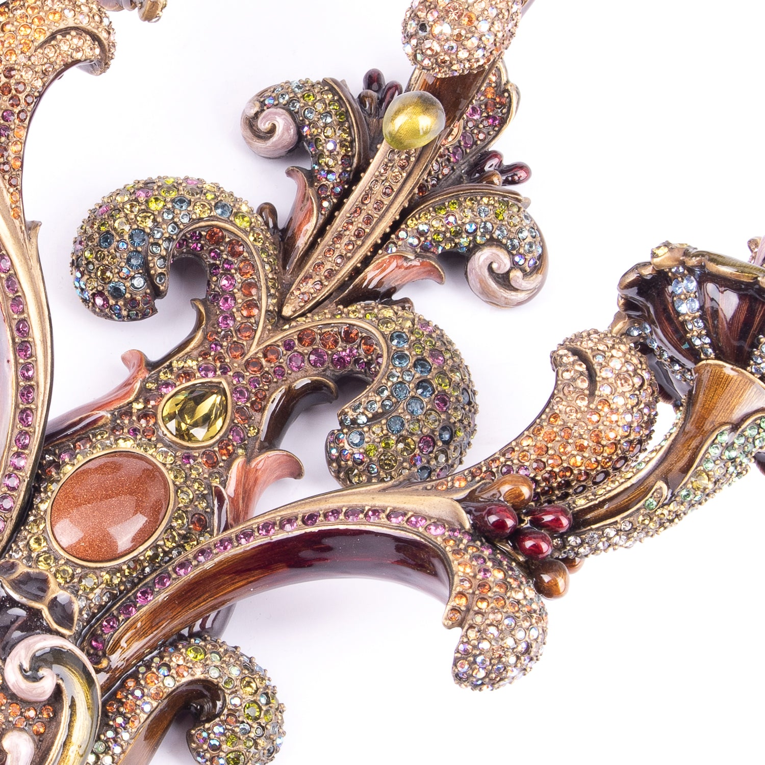 Jay Strongwater. Jewelled Candlestick (Limited Edition)