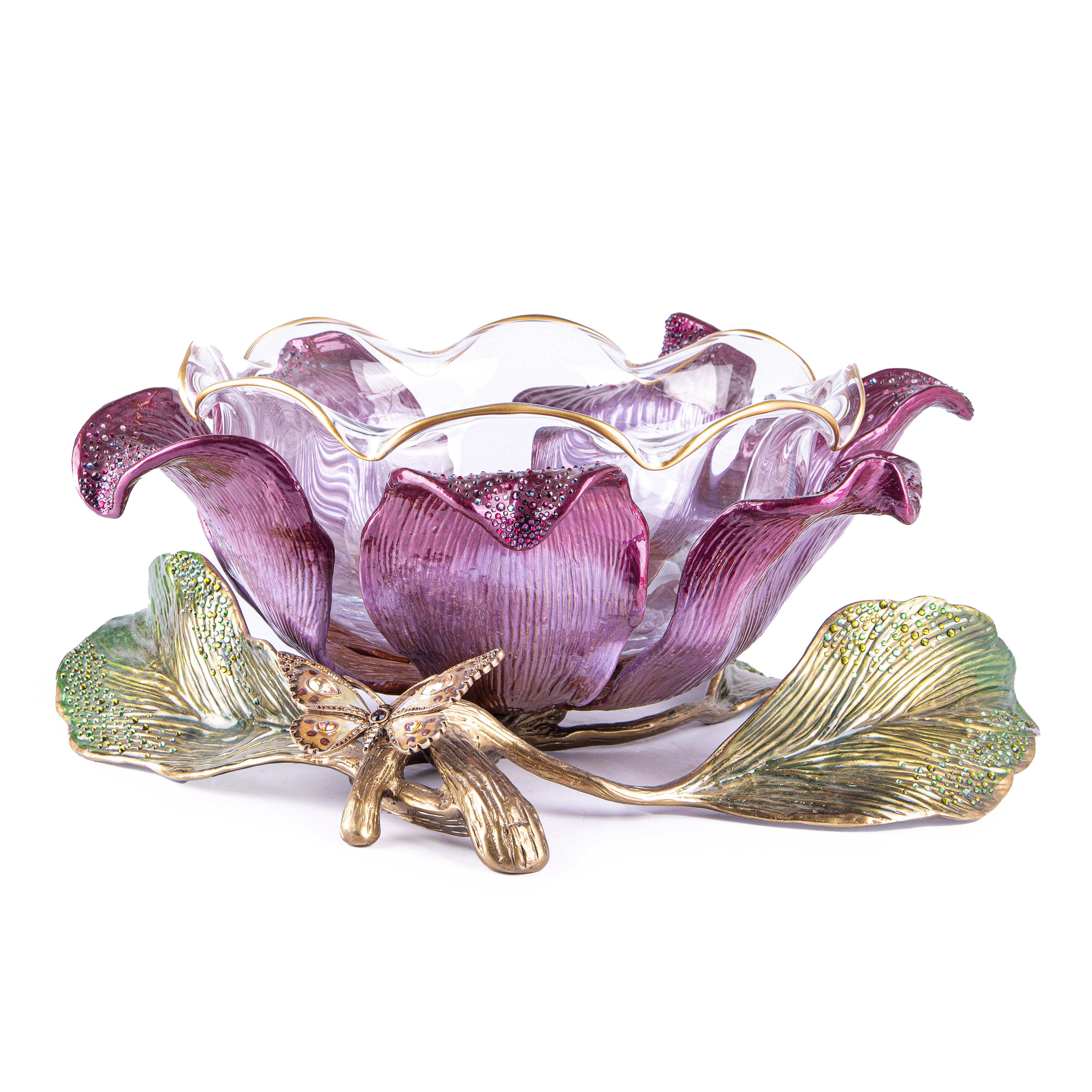 Jay Strongwater. Flower Bowl