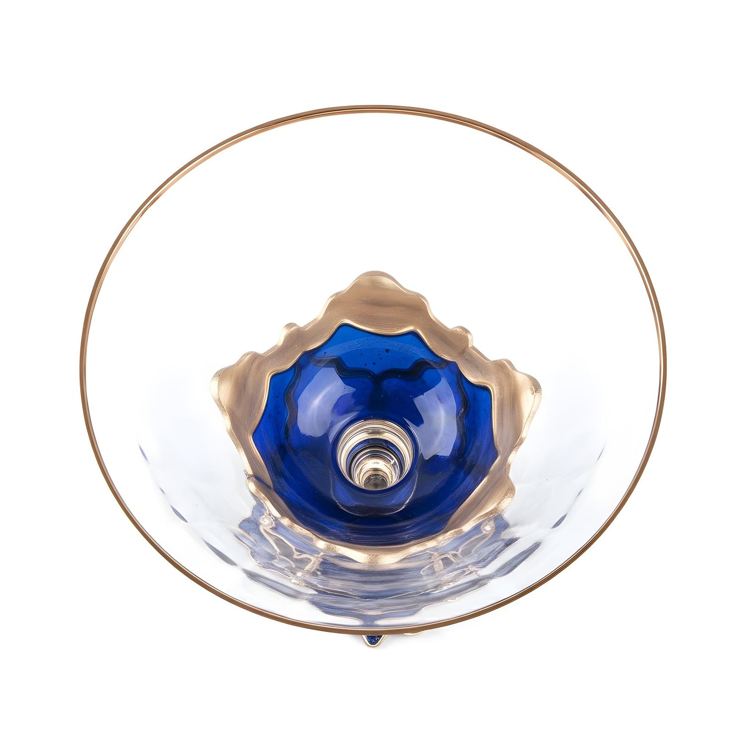 Jay Strongwater. Beau Pedestal Bowl Studded with Swarovski