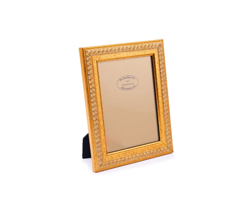 The Bucklers Fifth Avenue. Gold Vintage Picture Frame. Medium Size