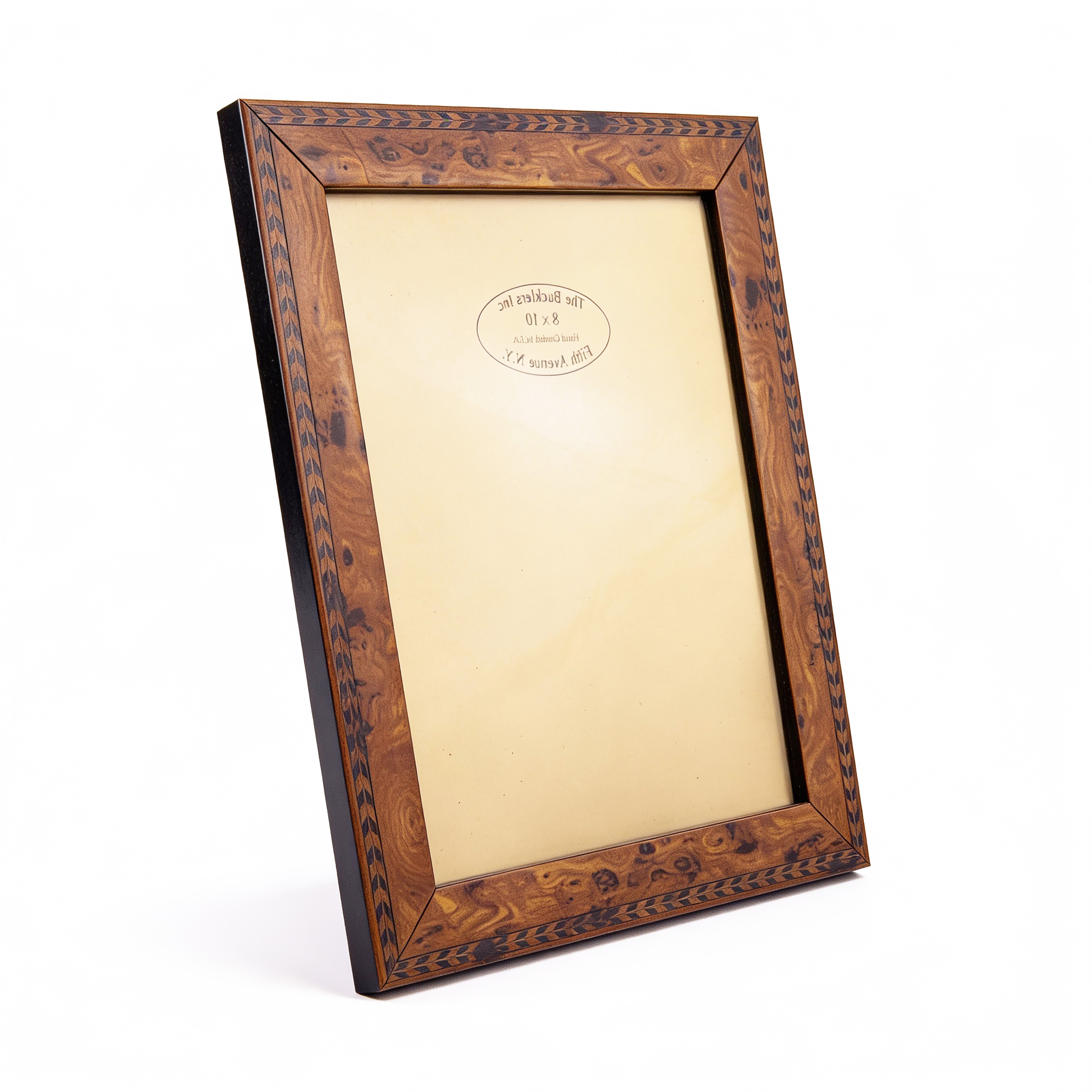 The Bucklers Fifth Avenue. Brown Picture Frame. Large Size