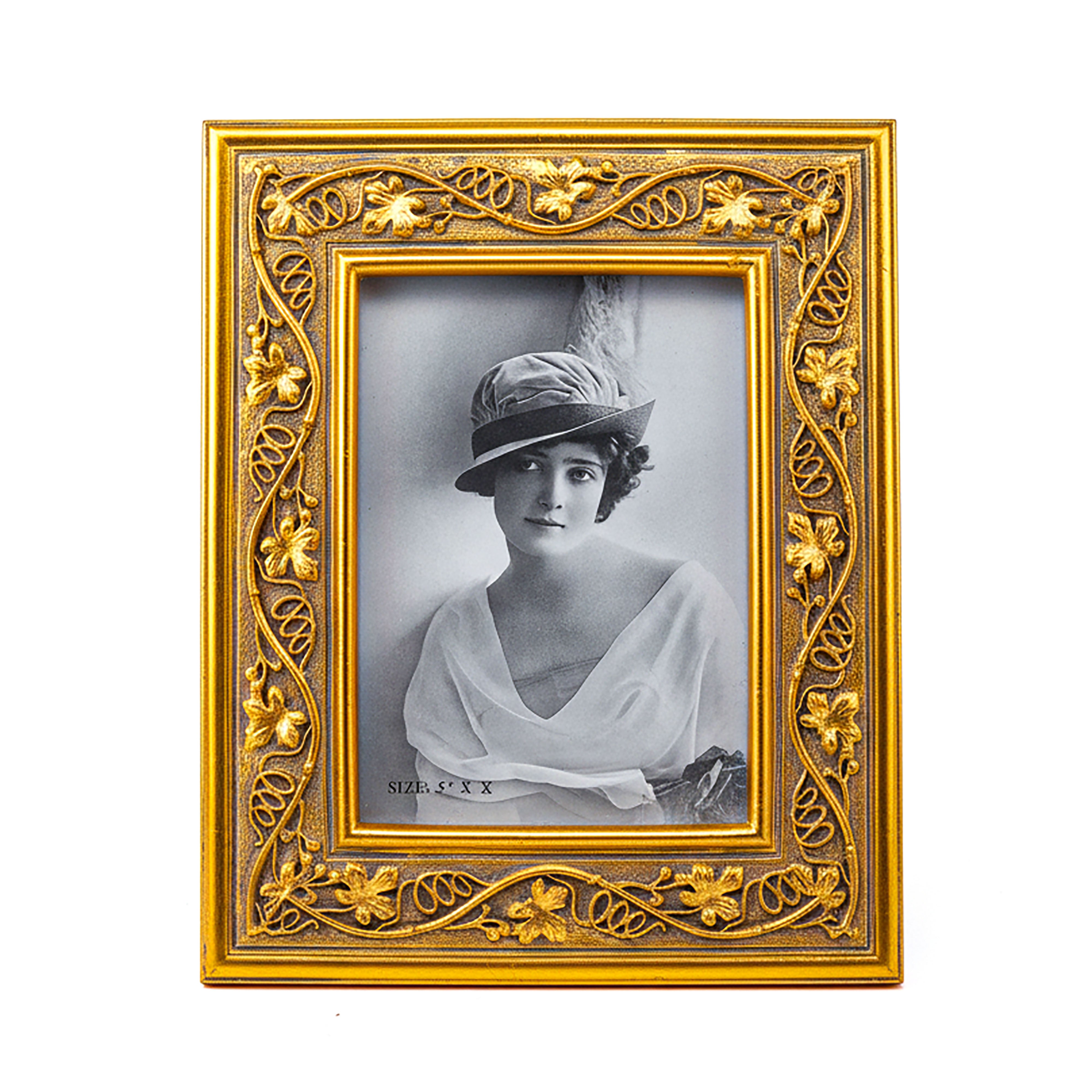 The Bucklers Fifth Avenue. Vintage Gold Picture Frame. Large Size