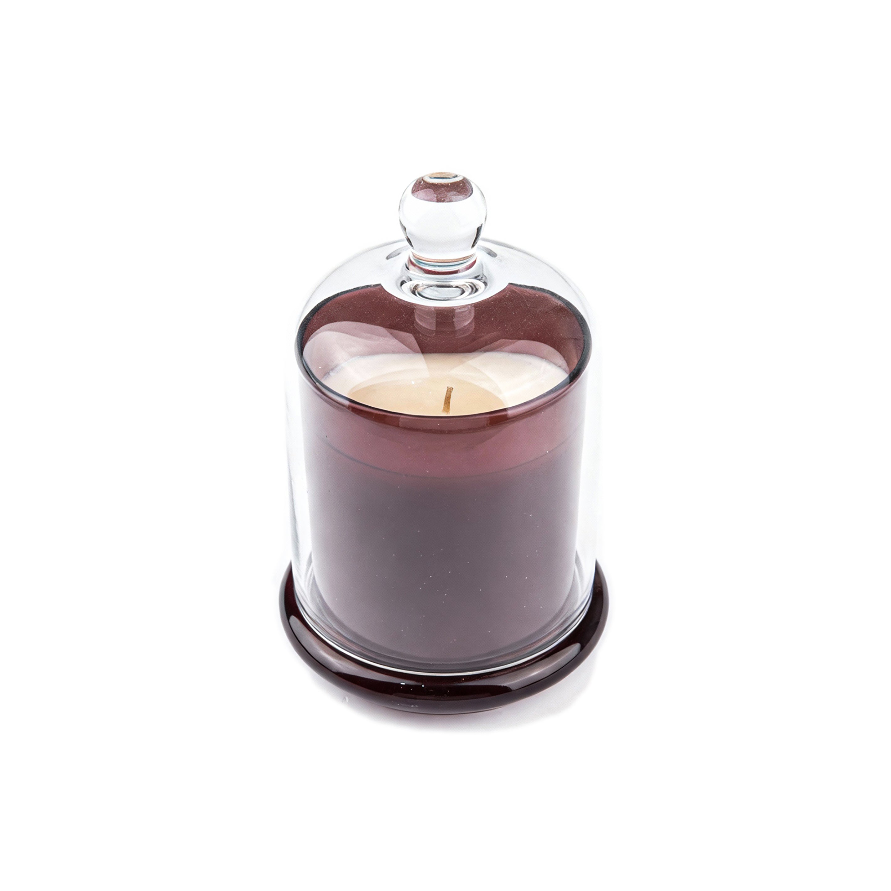 Zodax. Brown Candle Jar with Lid. Small Size