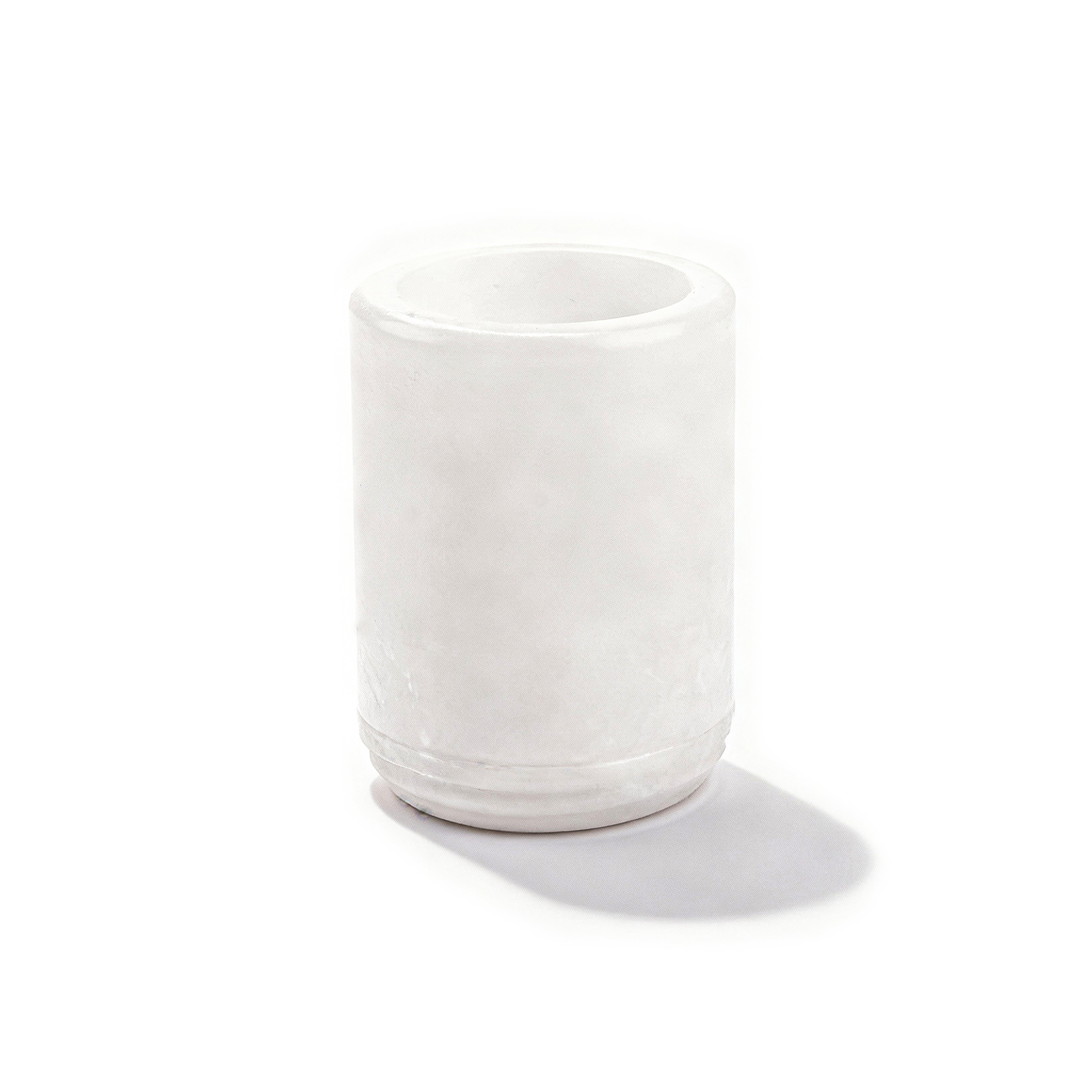 Labrazel. White Marble Toothbrush Holder.