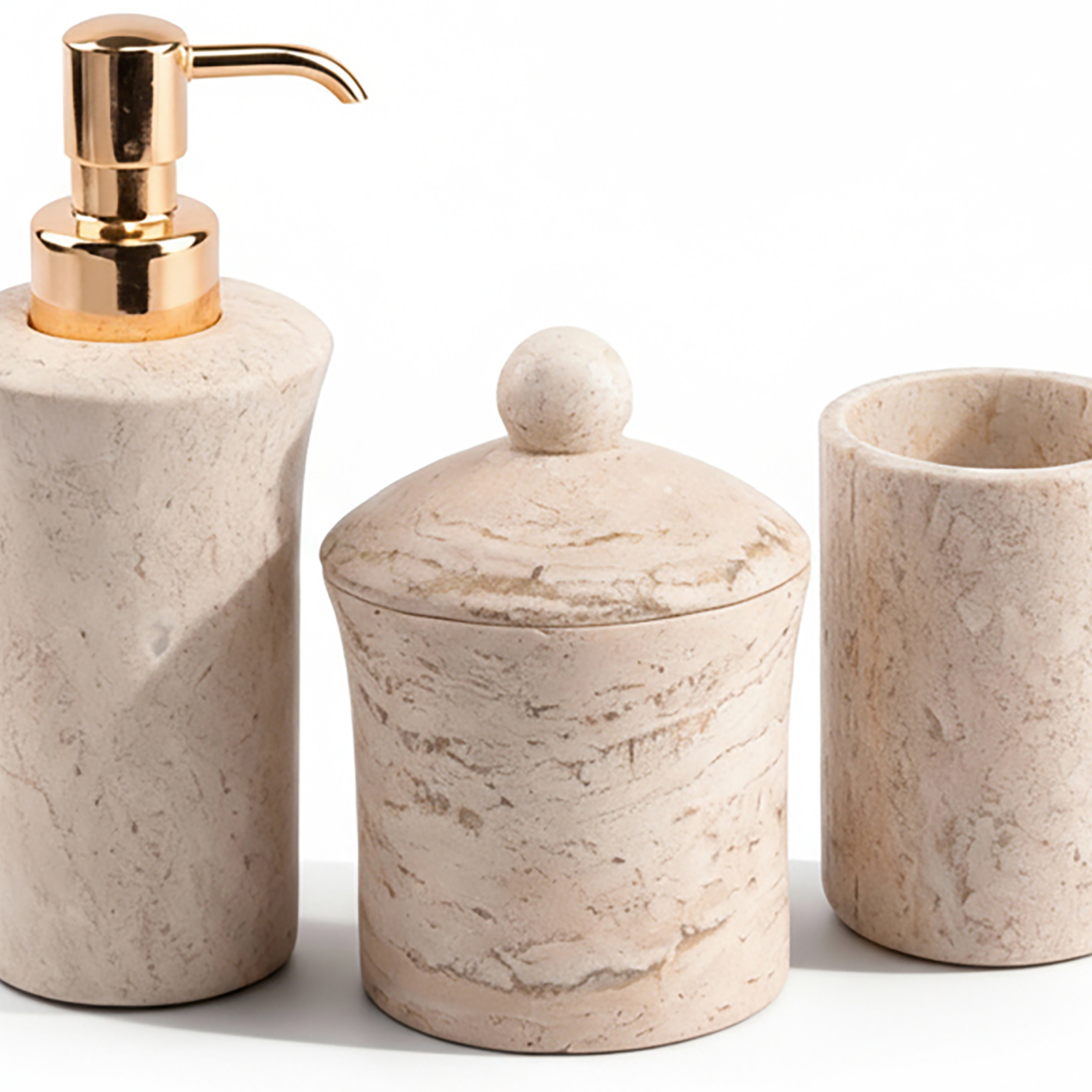 Labrazel. Aztec Marble Bathroom Set.