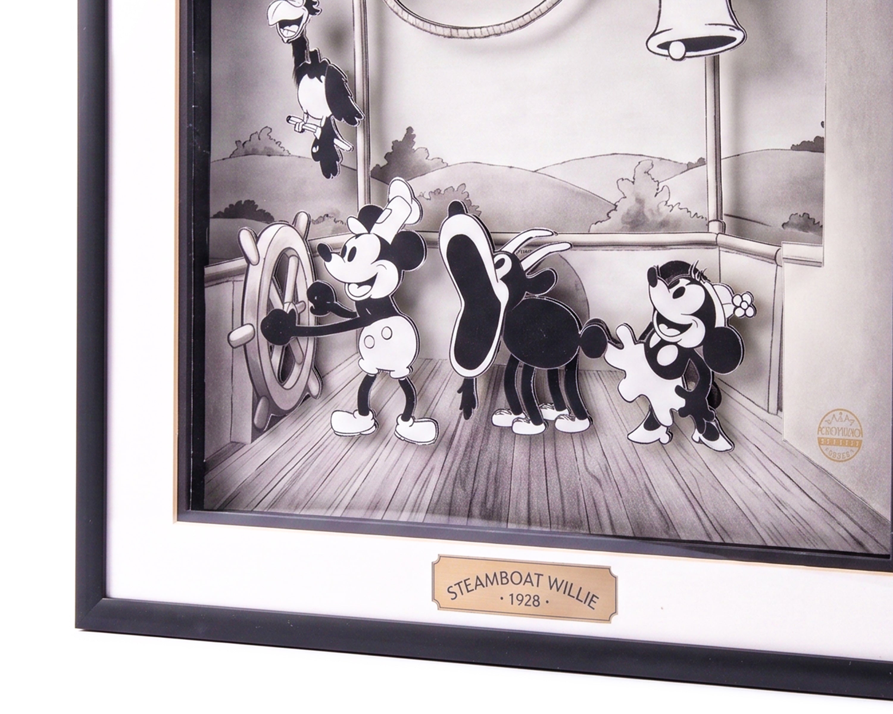 Steamboat Willie. Mickey Mouse Wall Art
