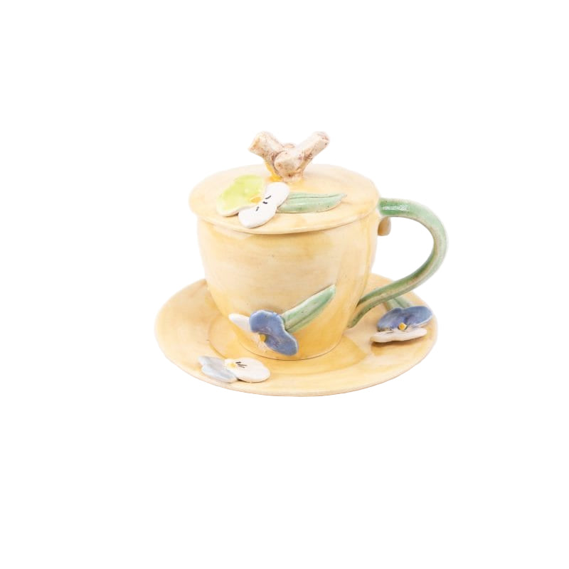 Moses Spring.Inc. Porcelain Tea Cup. Small Size