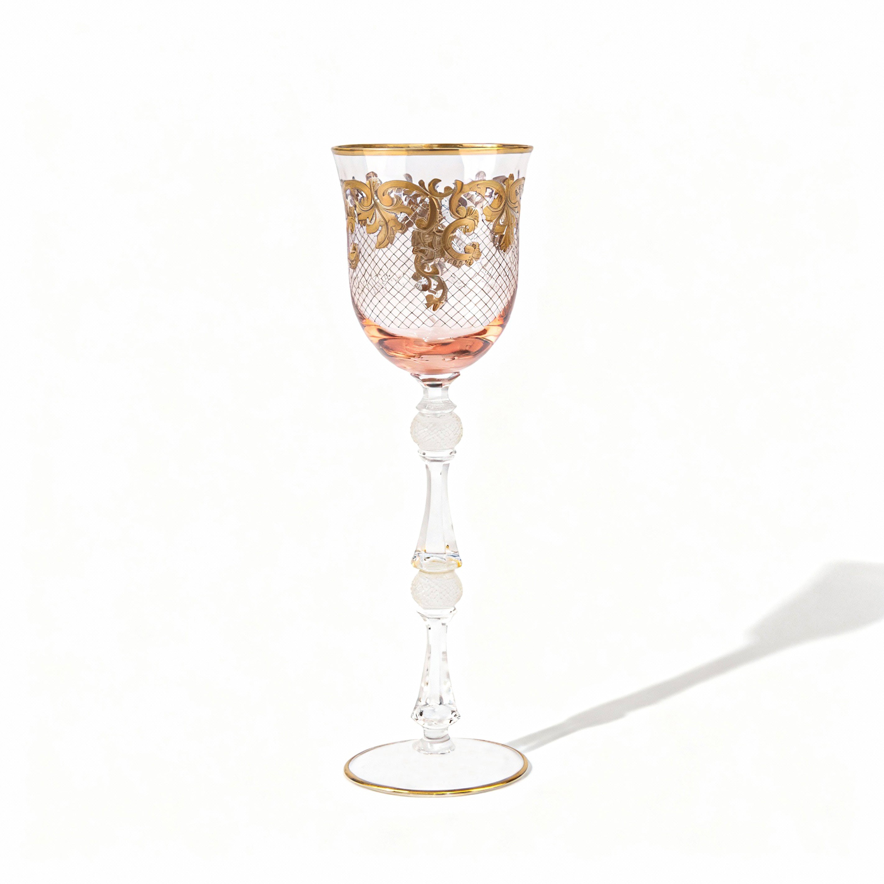 Vetrerie Di Empoli. Crystal Glass. Medium Size