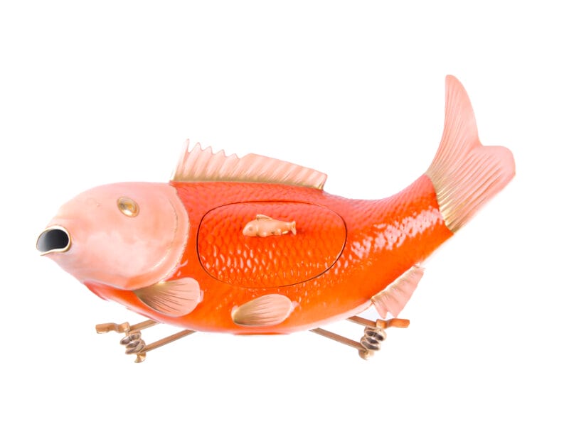 Mottahedeh. Carp Tureen.