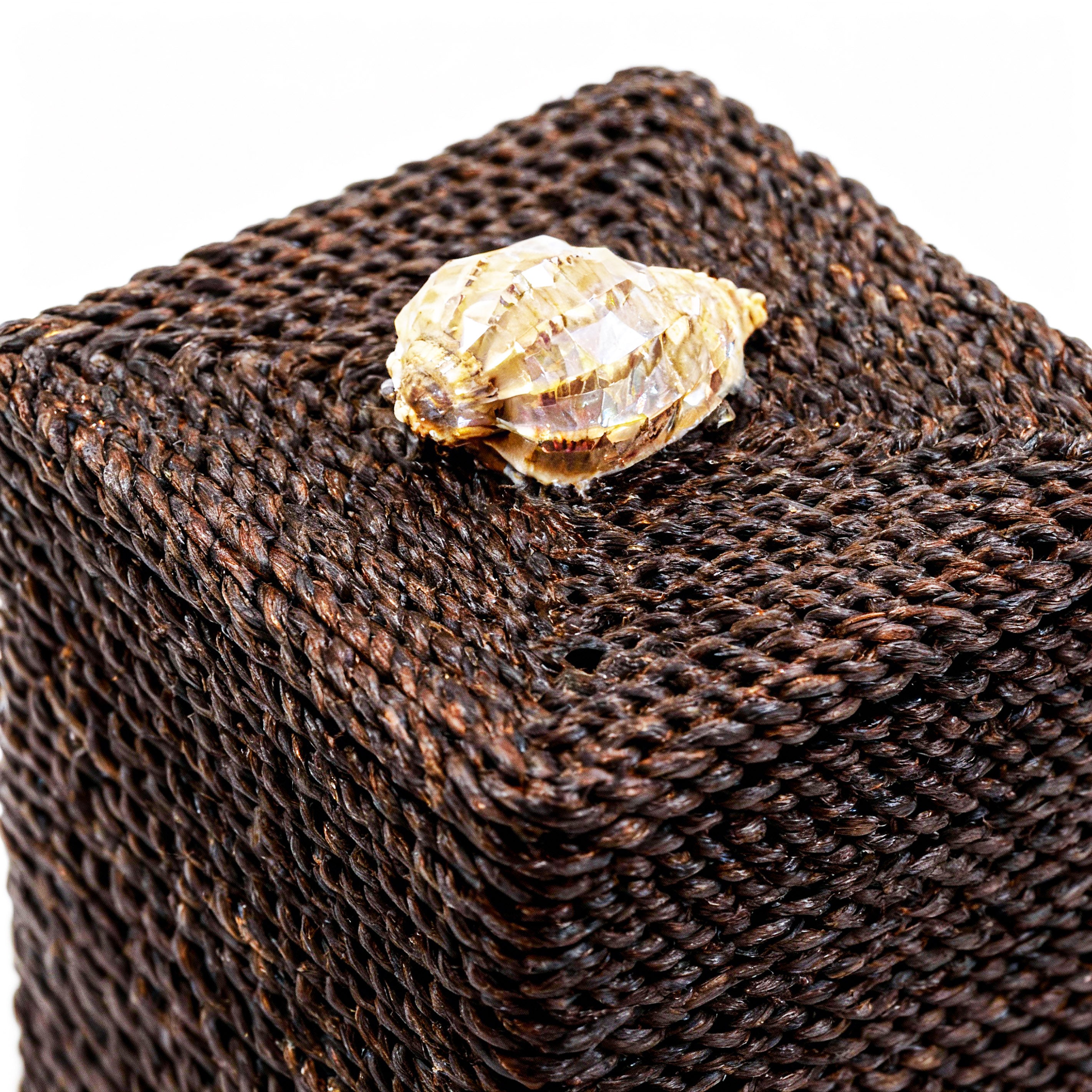 Oggetti. Brown Wooden Box. Small Size